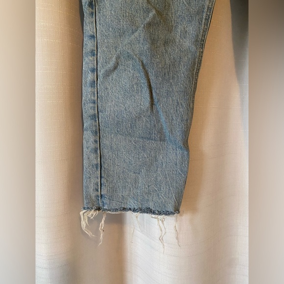 Topshop Raw Hem Crop Straight Jeans (Petite) - Picture 9 of 12